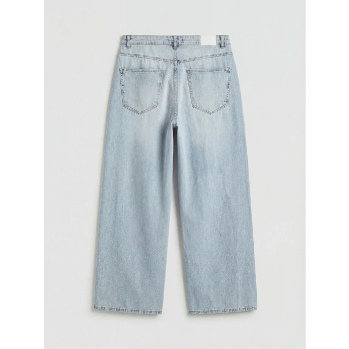 XSIDE Mavi Wideleg Kadın Jean Pantolon