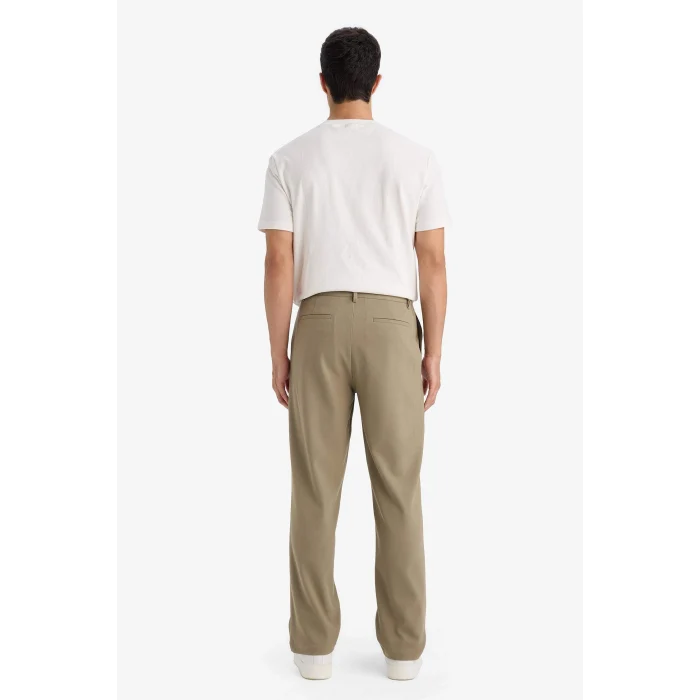 Defacto F9337AXKH500 Haki Straıght Fıt Pantolon