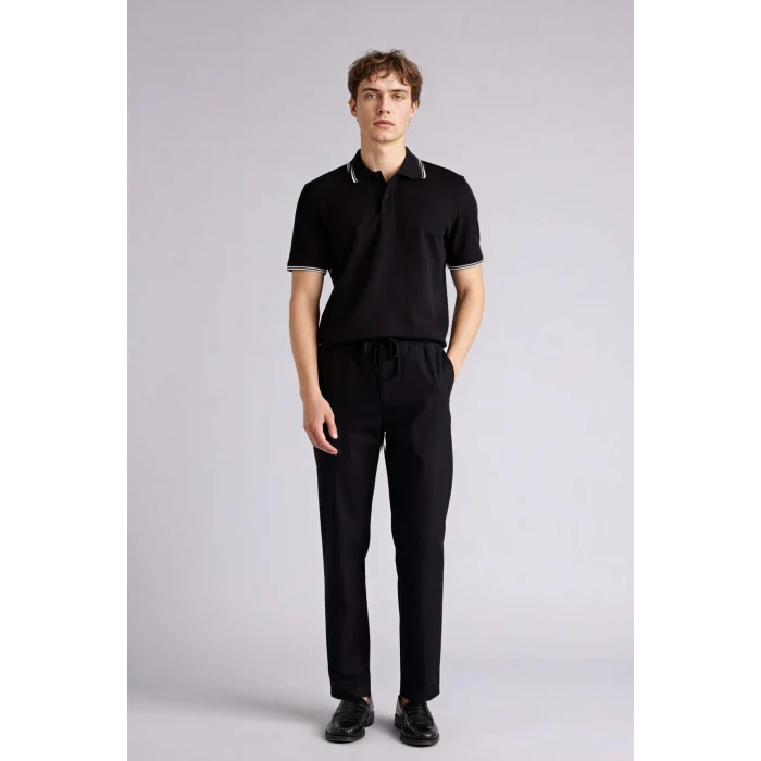 Defacto D2671AXBK81 Siyah %100 Pamuk Slim Fit Pantolon