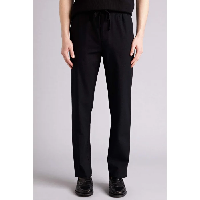 Defacto D2671AXBK81 Siyah %100 Pamuk Slim Fit Pantolon