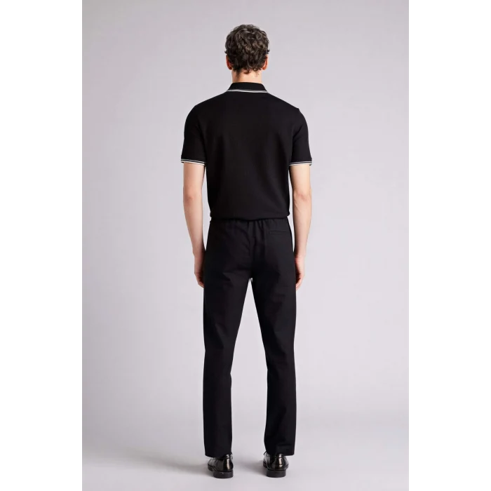 Defacto D2671AXBK81 Siyah %100 Pamuk Slim Fit Pantolon