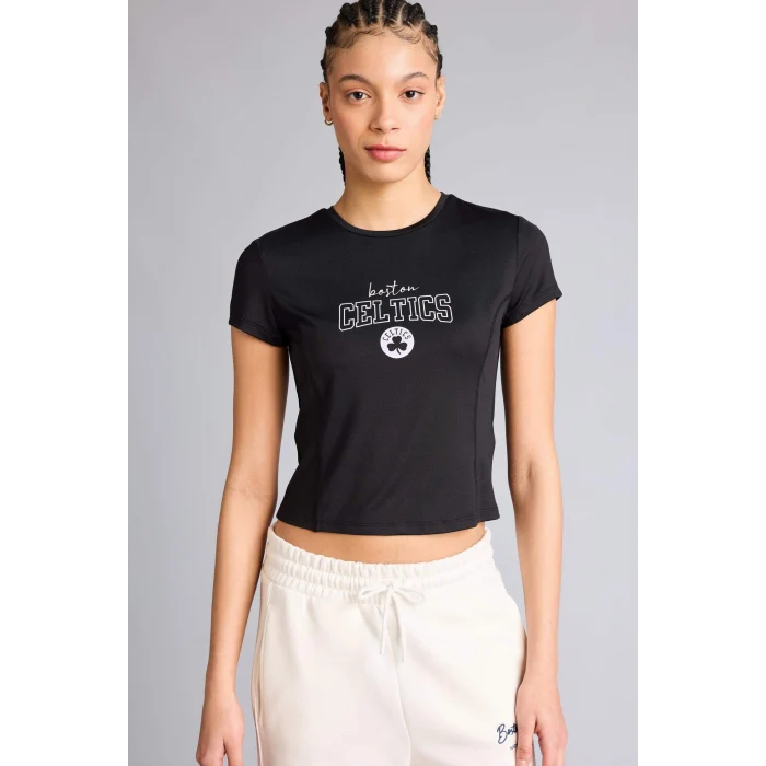 Defacto G0681AXAR214 Antrasit NBA Boston Celtıcs Slım Fıt Tişört