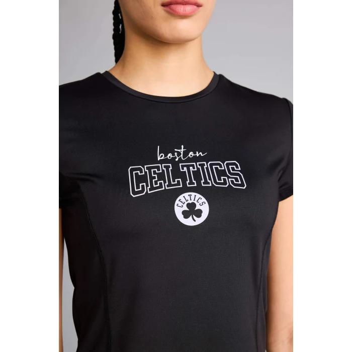 Defacto G0681AXAR214 Antrasit NBA Boston Celtıcs Slım Fıt Tişört