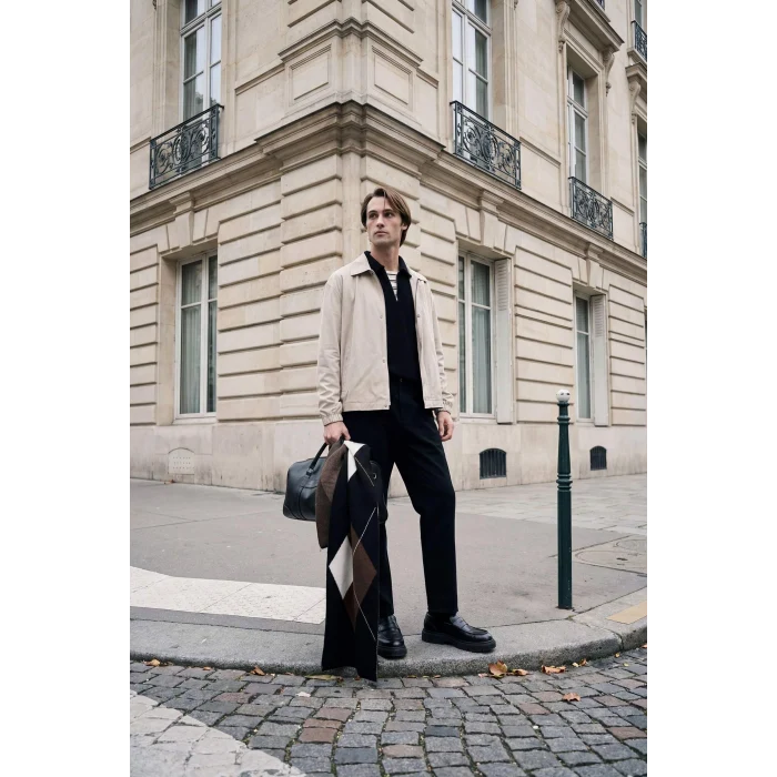 Defacto G2501AXBK81 Siyah REGULAR FIT Chıno Kanvas Pantolon