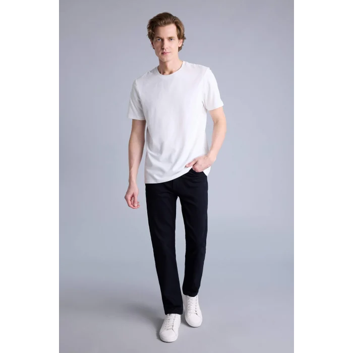 Defacto G2501AXBK81 Siyah REGULAR FIT Chıno Kanvas Pantolon