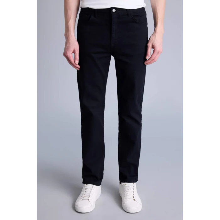 Defacto G2501AXBK81 Siyah REGULAR FIT Chıno Kanvas Pantolon
