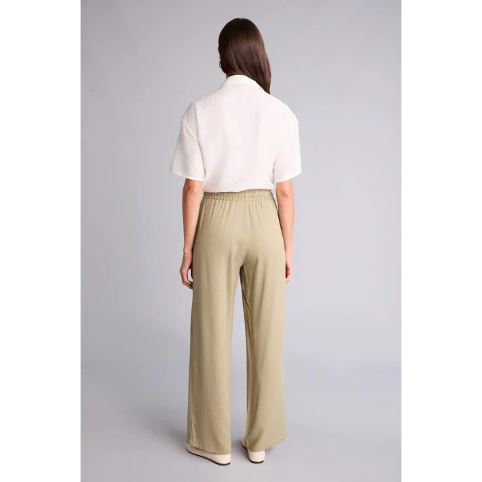 Defacto J8738AZKH271 Haki Florıda Yüksek Bel Belmando Pantolon