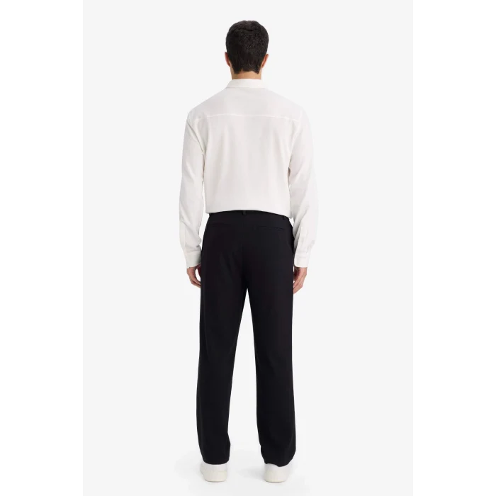 Defacto F9337AXBK27 Siyah Straıght Fıt Pantolon