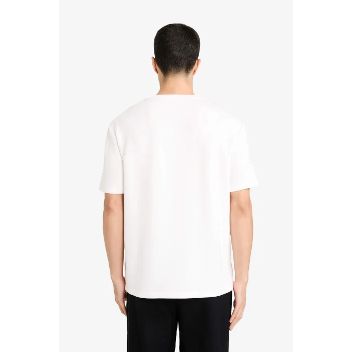 Defacto F9859AXER105 Ekru Regular Fit Basic Tişört