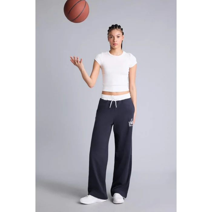 Defacto H1515AXAR214 Antrasit Aırtech NBA Mıamı Heat Straıght Fıt Cepli Pantolon