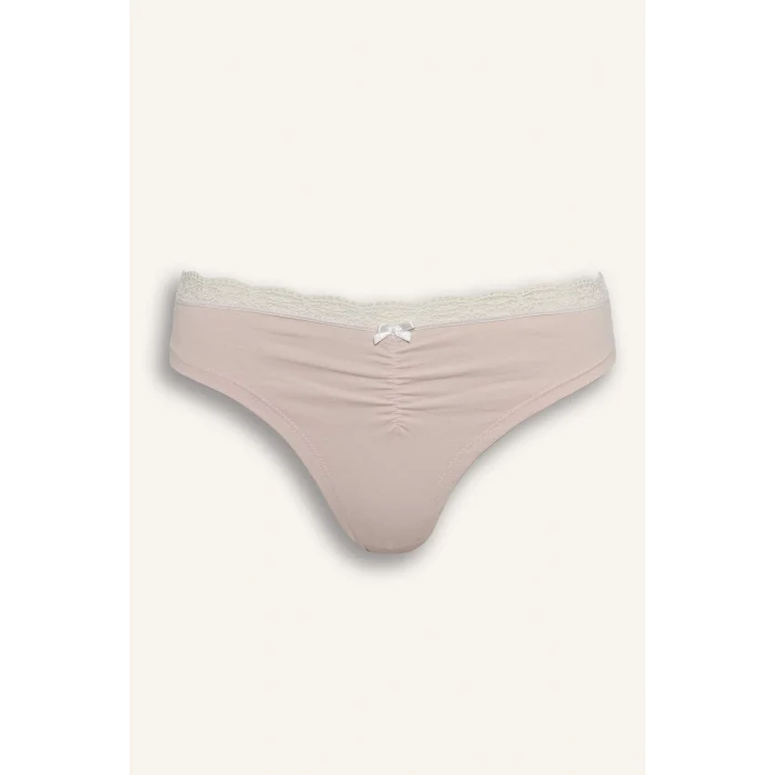 Defacto G8533AXIN230 İndigo Dantel Detaylı 3lü Külot