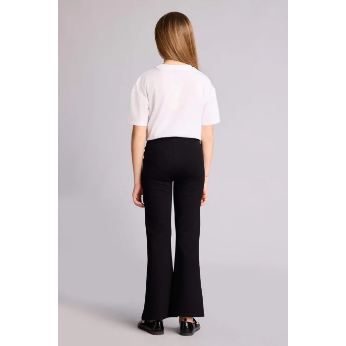 Defacto H1980A8BK81 Siyah Standart Boy Tayt Kız Çocuk