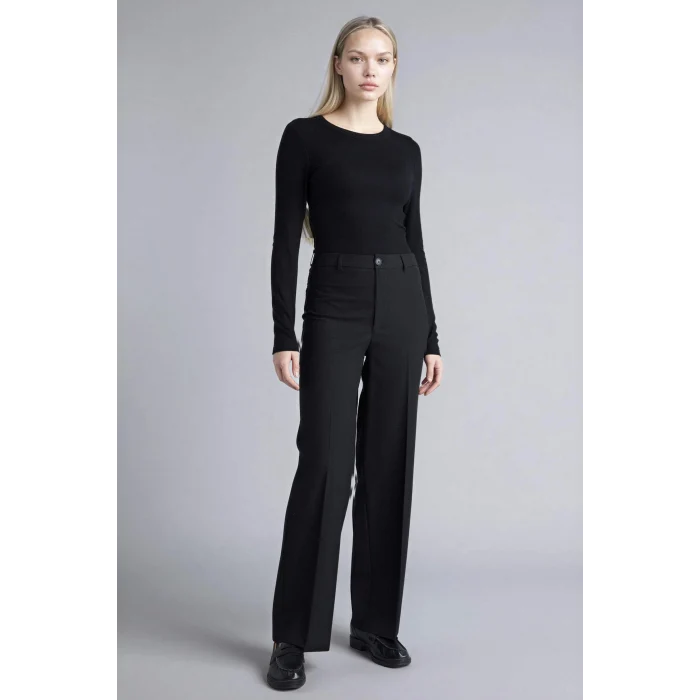 Defacto G8729AXBK81 Siyah Slım Fıt Basıc Tişört