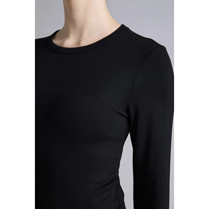 Defacto G8729AXBK81 Siyah Slım Fıt Basıc Tişört