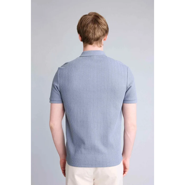 Defacto F9818AXGN1255 Yeşil Kısa Kollu Polo Tişört