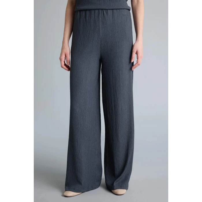 Defacto H0423AXAR169 Antrasit Straıght Fıt Düz Paça Bürümcük Pantolon