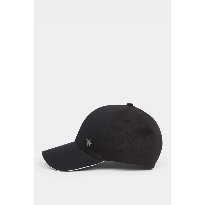 Defacto N5481A6BK27 Siyah Pamuklu Cap Şapka Erkek Çocuk