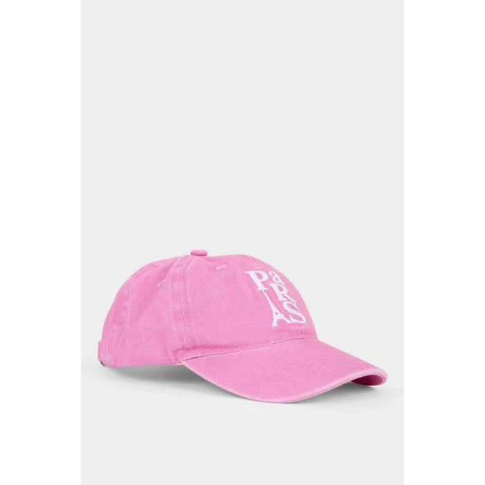 Defacto G0835A8PN114 Pembe Nakışlı Pamuklu Cap Şapka Kız Çocuk