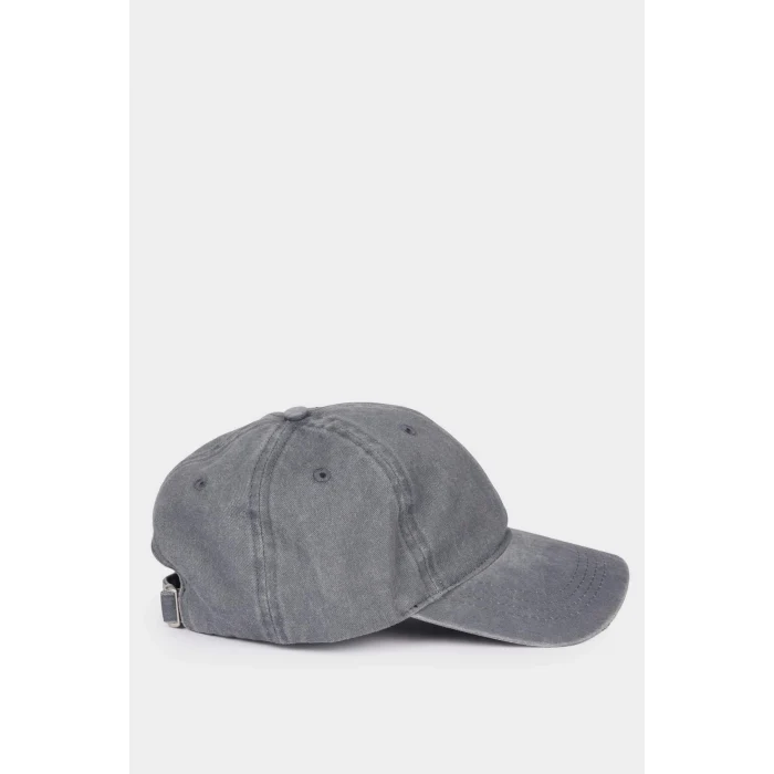 Defacto F9841AXGR2 Gri Kadın Pamuklu Bucket Şapka