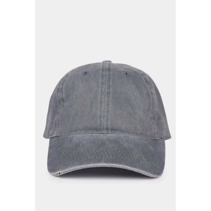 Defacto F9841AXGR2 Gri Kadın Pamuklu Bucket Şapka