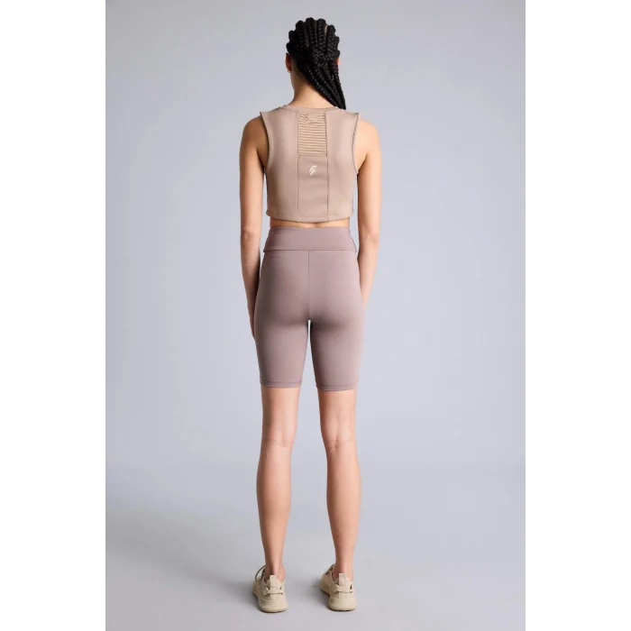 Defacto Z6741AZBN532 Kahve Bıker Beli Saran Sporcu Tayt