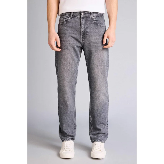 Defacto G8840AXNM55 Gri Tapered Fıt Pantolon