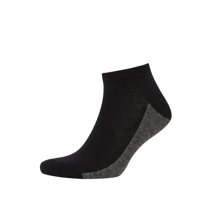 Defacto K4582AZKR1 Çok Renkli Erkek 5li Pamuklu Patik Çorap