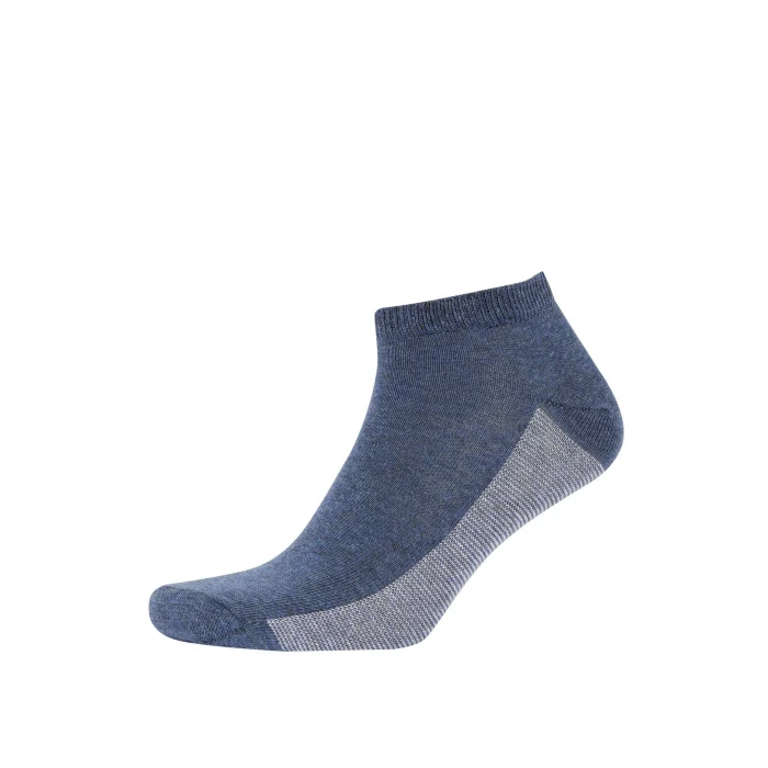 Defacto K4582AZKR1 Çok Renkli Erkek 5li Pamuklu Patik Çorap