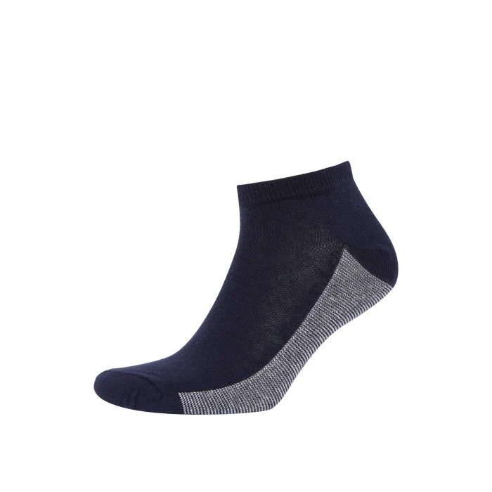 Defacto K4582AZKR1 Çok Renkli Erkek 5li Pamuklu Patik Çorap