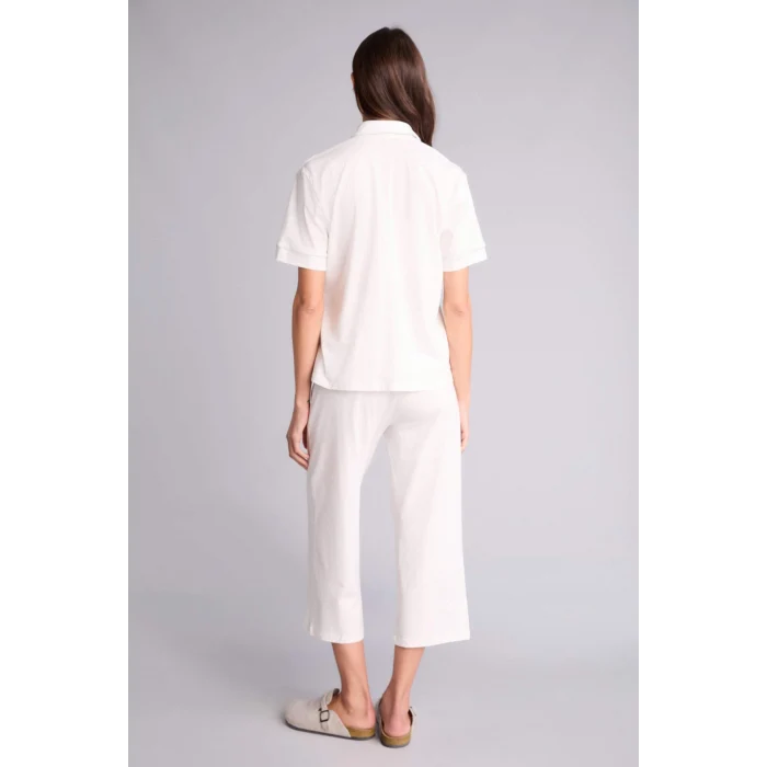 Defacto H1700AXER98 Ekru Pijama Takımı Üst Alt