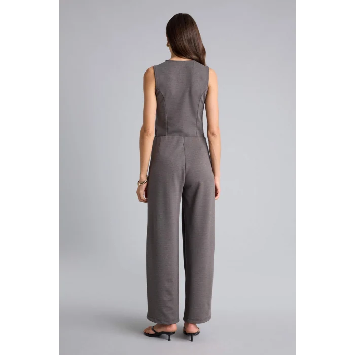 Defacto H5403AXGR311 Gri Wıde Leg Pantolon