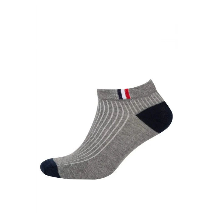 Defacto C3451AXKR1 Coral Erkek 5li Pamuklu Patik Çorap