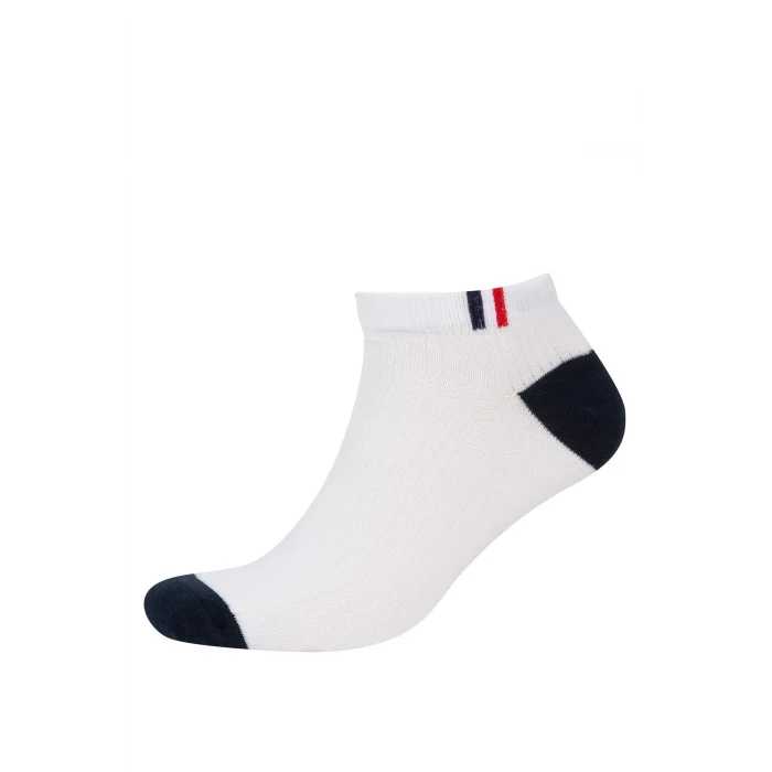 Defacto C3451AXKR1 Coral Erkek 5li Pamuklu Patik Çorap