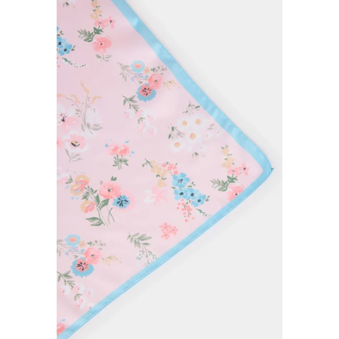 Defacto A0843AXPN1 Pembe Kadın Çiçekli Dokuma Fular