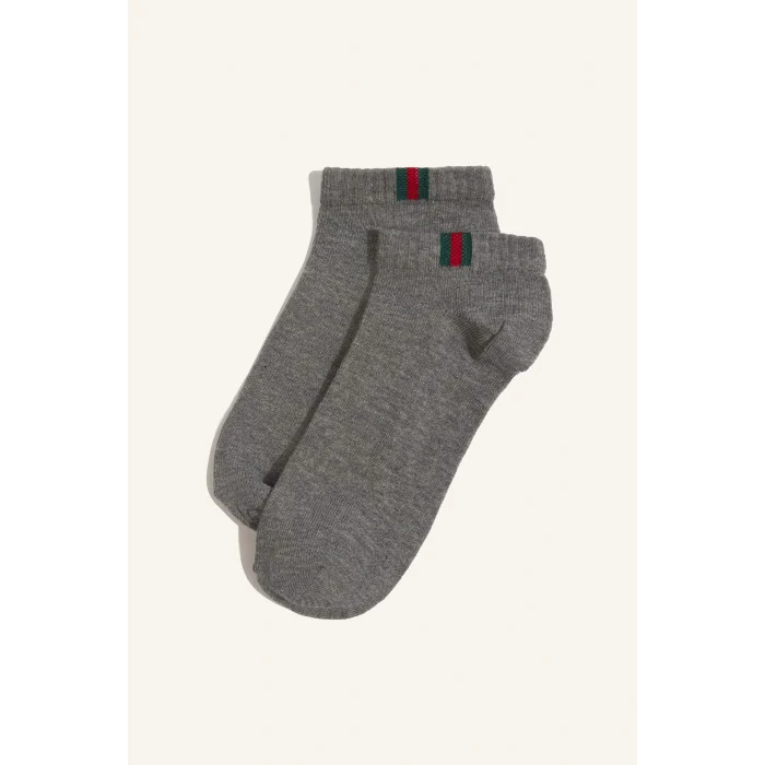 Defacto G2026A8KR1 Çok Renkli 5li Pamuklu Patik Çorap Erkek Çocuk