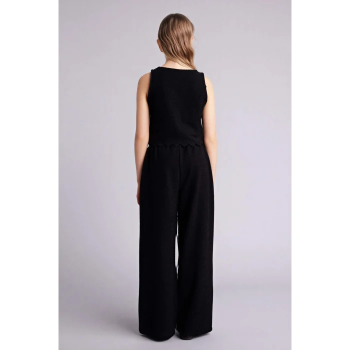 Defacto G7694A8BK81 Siyah 2li Takım Kız Çocuk