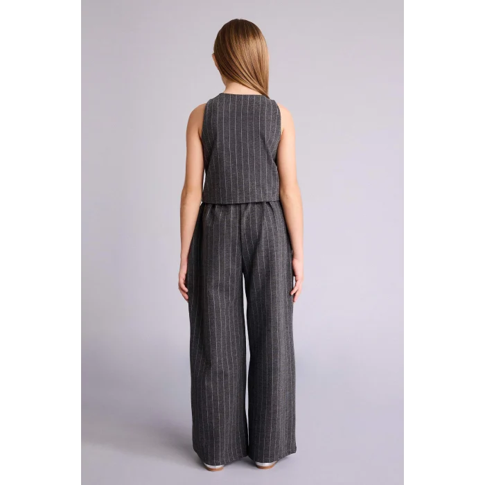 Defacto G7607A8GR253 Gri 2li Takım Kız Çocuk