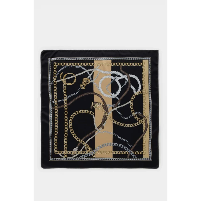 Defacto H1039AXKR1 Çok Renkli Kadın Saten Fular