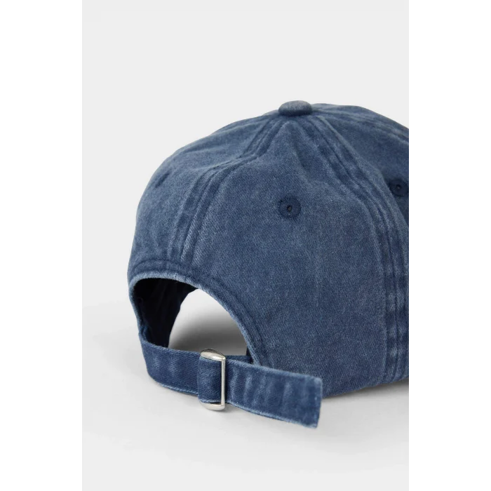 Defacto D5313A8IN8 İndigo Nakışlı Jean Cap Şapka Erkek Çocuk