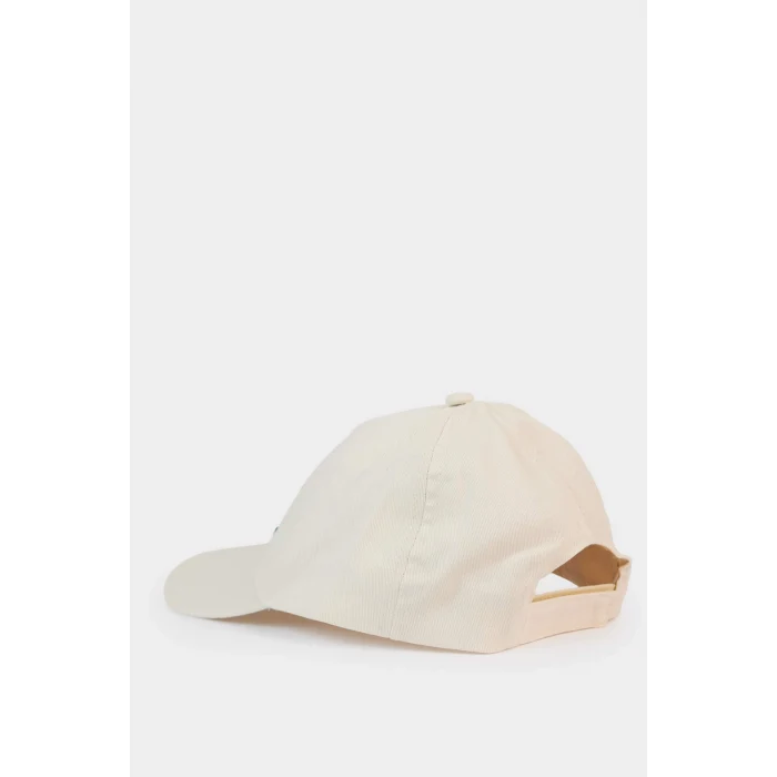 Defacto E0411A8ER77 Ekru Dısney Lılo & Stıtch Pamuklu Cap Şapka Kız Çocuk