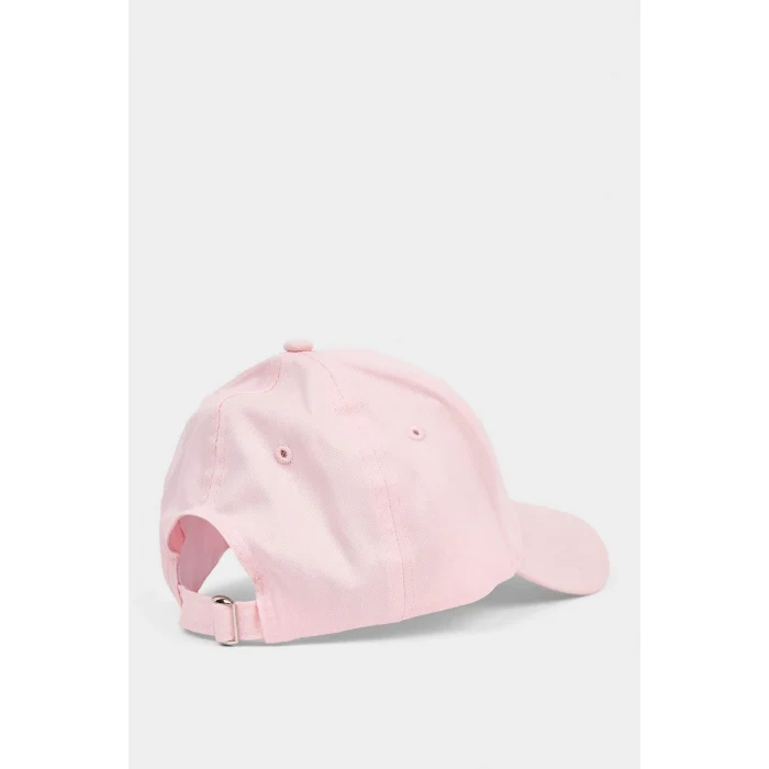 Defacto N6328AZPN1 Pembe Kadın Nakış Pamuklu Cap Şapka