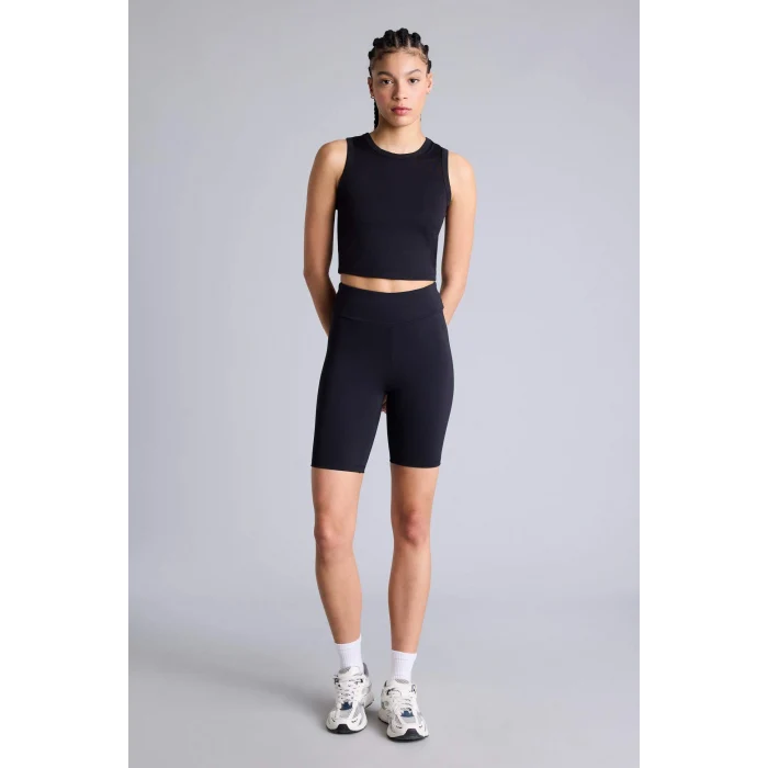 Defacto Z6741AZBK81 Siyah Bıker Beli Saran Sporcu Biker