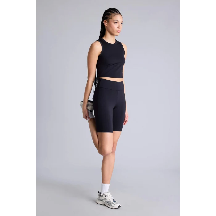 Defacto Z6741AZBK81 Siyah Bıker Beli Saran Sporcu Biker