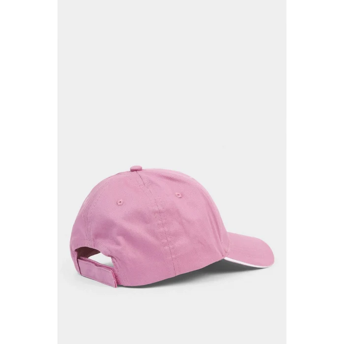 Defacto N6475A6PN501 Pembe Pamuklu Cap Şapka Kız Çocuk