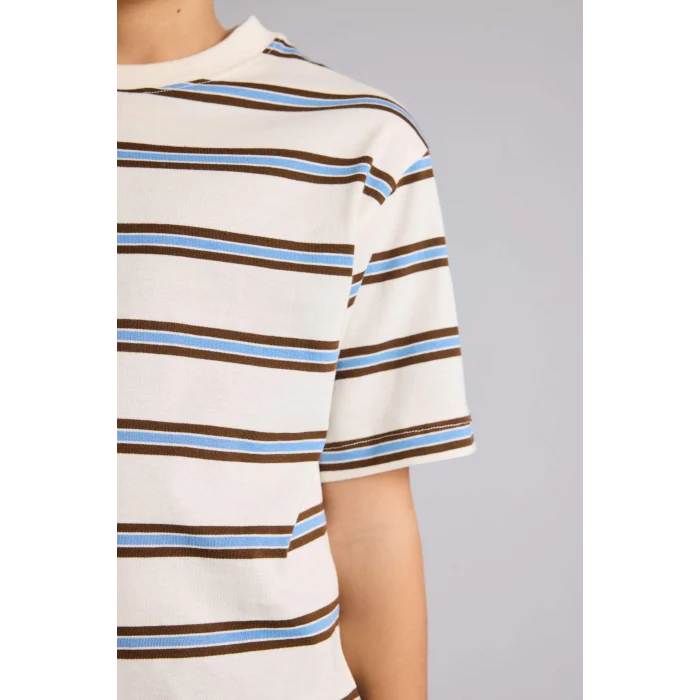 Defacto G4404A8ER77 Ekru Tişört Erkek Çocuk