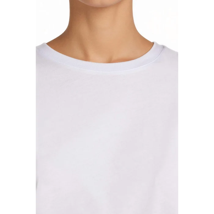 Defacto W9584AZWT34 Beyaz %100 Pamuk Basıc Tişört