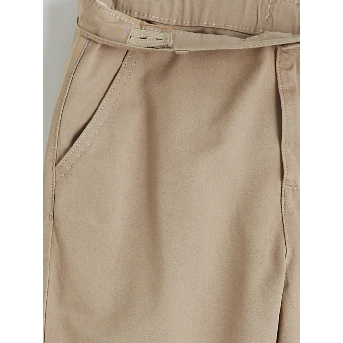 LCW Kids Bej Erkek Çocuk Gabardin Pantolon