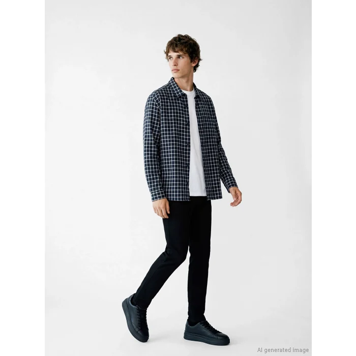 LCW Jeans Siyah 760 Slim Fit Erkek Jean Pantolon