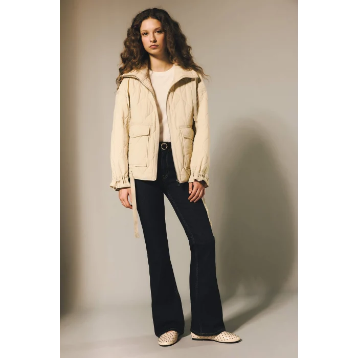 Defacto G6399AXNM82 Mavi Mıa Flare Fit Jean Pantolon