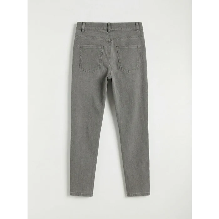 LCW Kids Gri Süper Skinny Fit Erkek Çocuk Jean Pantolon
